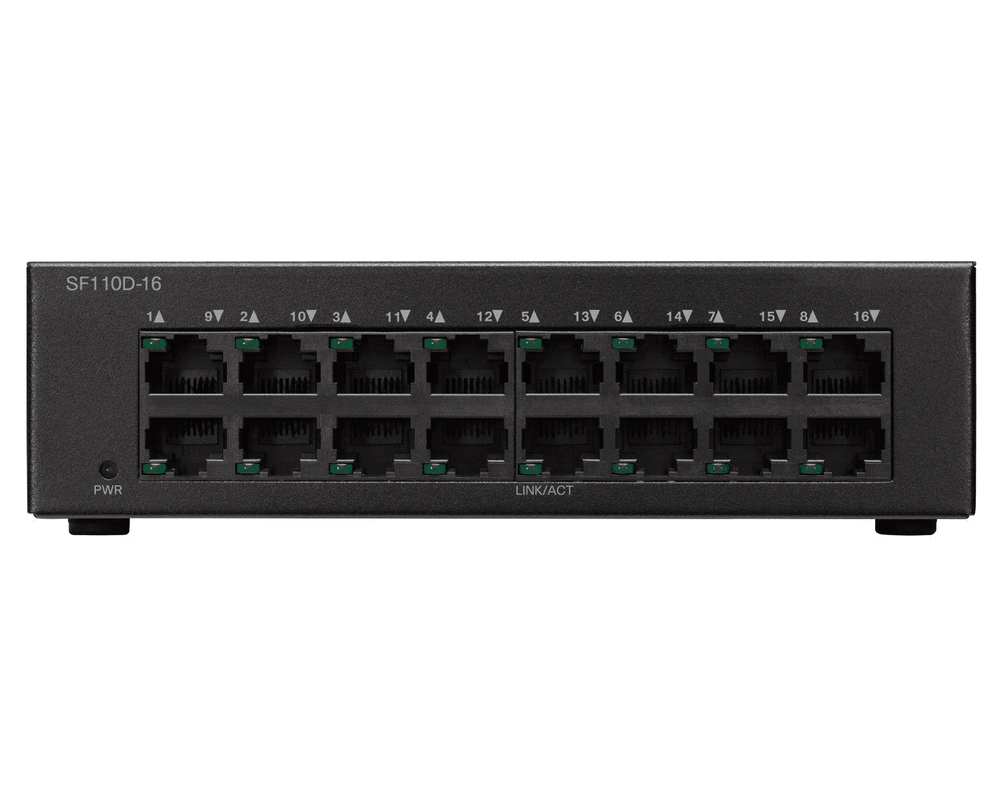 SF110D-16 Cisco switch 16 portów